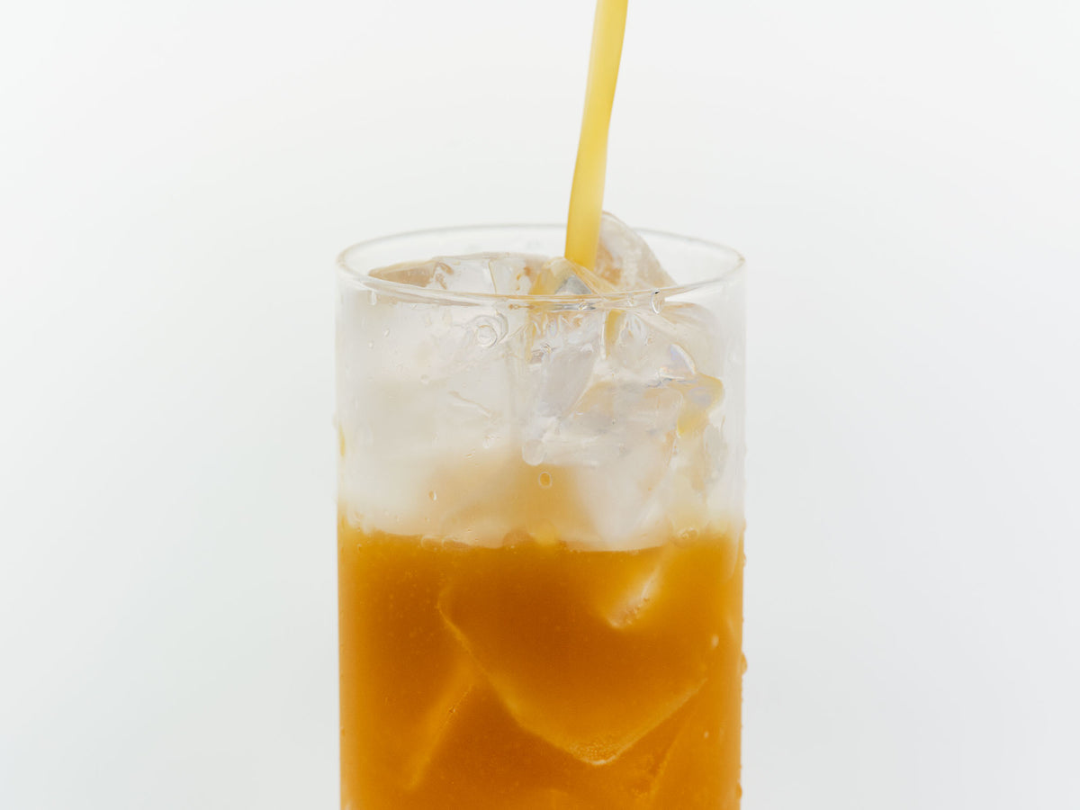 Joggy Pineapple crush is made with sparkling organic fruit juice
