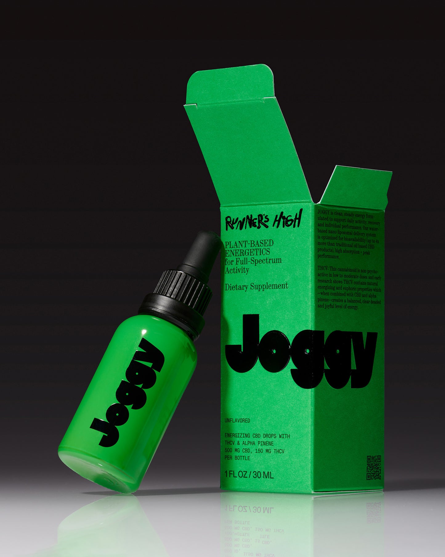 Ready Steady | Joggy | Energizing Drops | Green bottle with green box